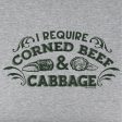 I Require Corned Beef and Cabbage Youth Hoodie Online Sale