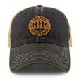 Fish Whisperaah  Wood Grain  Patch Dirty Water Trucker on Sale