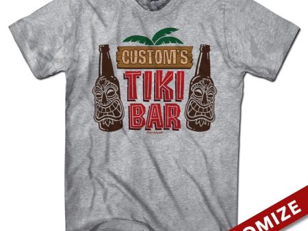 Custom Name s Tiki Bar T-Shirt Sale