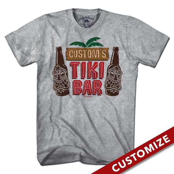 Custom Name s Tiki Bar T-Shirt Sale