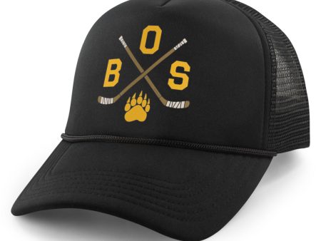 BOS Cross Sticks Foam Trucker Hat on Sale