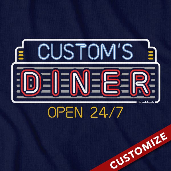 Custom Name s Diner T-Shirt Supply