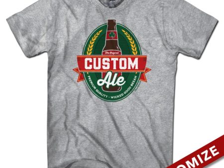 Custom Ale Label T-Shirt Online now