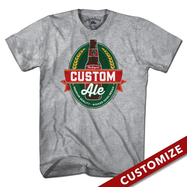 Custom Ale Label T-Shirt Online now