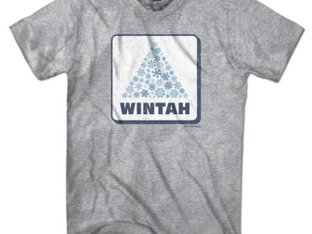 Wintah Snowflake Sign T-Shirt For Cheap