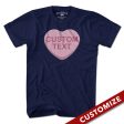 Custom Candy Heart T-Shirt Supply