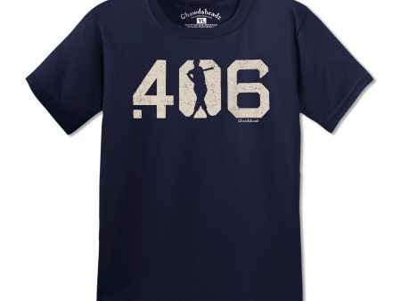 .406 Hitter Youth T-Shirt Discount