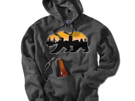 Boston Bear Skyline Tailgater Hoodie Supply