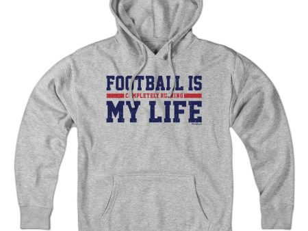 Football Is Completely Ruining My Life Hoodie Hot on Sale