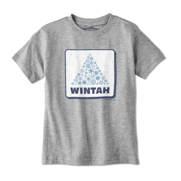 Wintah Snowflake Youth T-shirt on Sale