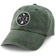 Maine Circle Emblem Washed Dad Hat For Sale