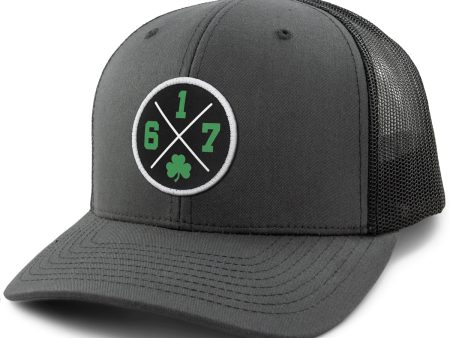 617 Shamrock Emblem Classic Snapback Trucker Online Hot Sale