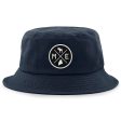 Maine Circle Emblem Bucket Hat Sale