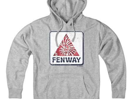 Fenway Sign Tie Dye Hoodie For Sale