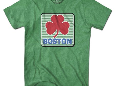 Boston Shamrock Line Drive Sign T-shirt For Cheap