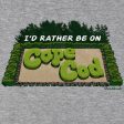 I d Rather Be On Cape Cod Hedges Hoodie on Sale