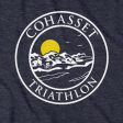 Cohasset Triathlon White Logo Hoodie on Sale