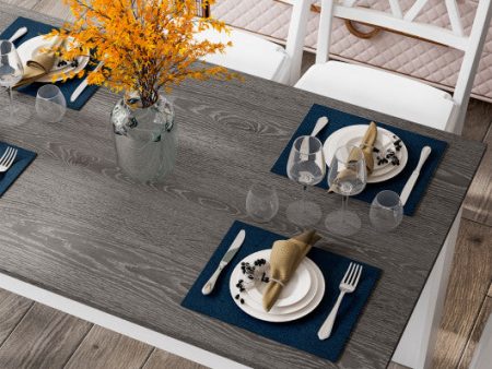 47 Inches Dining Table for Kitchen and Dining Room-Dark Gray Hot on Sale