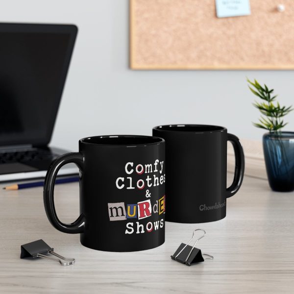 Comfy Cloths & Murder Shows 11oz Coffee Mug Supply