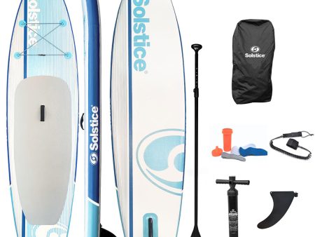 Solstice Watersports 10 6  Cruiser Inflatable Stand-Up Paddleboard Kit - Blue [36121] Supply