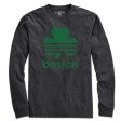 Boston Retro Shamrock Green Line T-Shirt For Sale