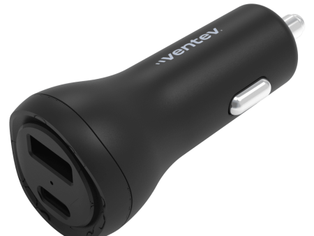 Ventev ULTRAFAST 32W Dual USB C and USB A Port Car Charger by Ventev Online Sale