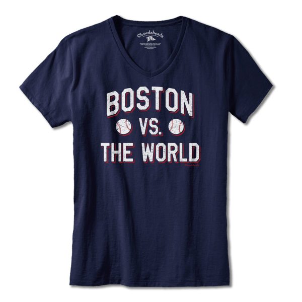 Boston vs The World Baseball T-Shirt Online now