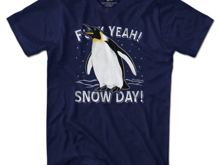 F Yeah! Snow Day! Penguin T-Shirt For Discount