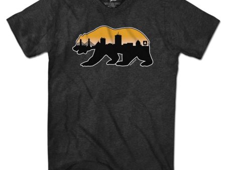 Boston Bear Skyline T-Shirt Cheap