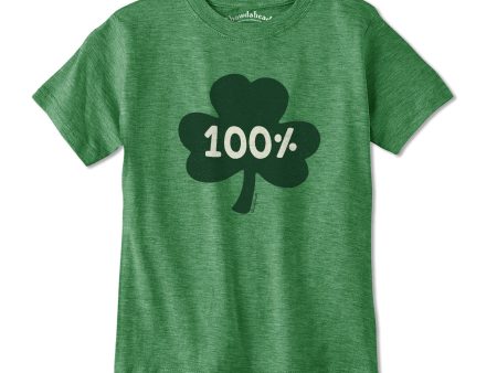 100% Irish Youth T-Shirt Discount