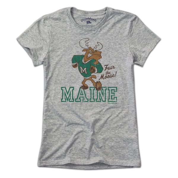 Fear The Moose Maine Mascot T-shirt on Sale