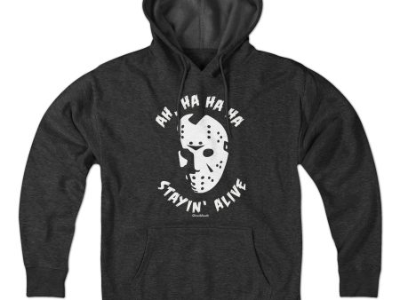 Ah, Ha, Ha, Ha, Stayin  Alive Hoodie Online Sale