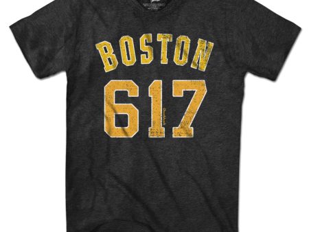 Boston 617 Hockey T-Shirt For Cheap