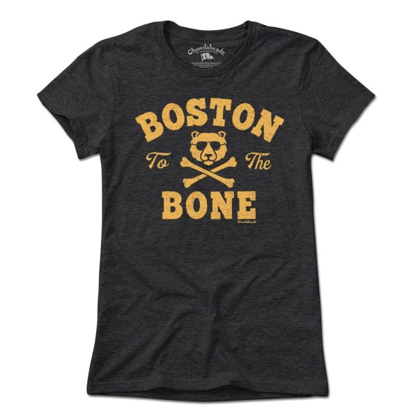 Boston to the Bone Black & Gold T-Shirt Supply