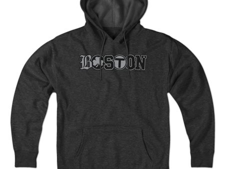 Boston Townie Blackout Hoodie Cheap