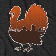 Boston Thanksgiving Turkey Skyline T-Shirt For Discount