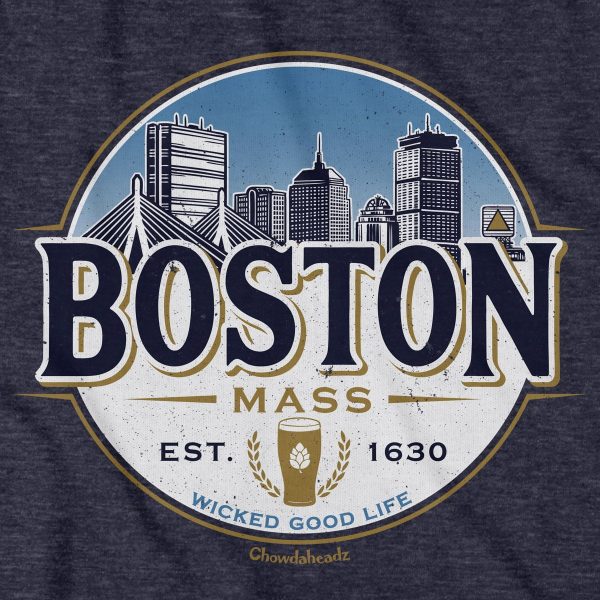 Boston Beer Label T-Shirt For Sale