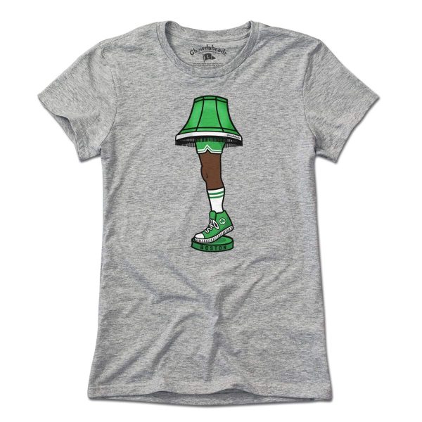 Boston Basketball Holiday Leg Lamp T-Shirt For Cheap