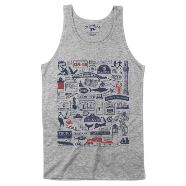 Cape Cod Tourist Attraction Men s Tank Top Online Sale