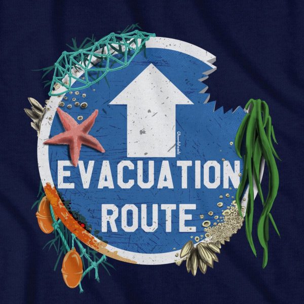 Evacuation Route T-Shirt Online Sale