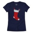 Boston Christmas Stocking T-Shirt on Sale