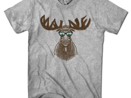 Cool Maine Moose T-Shirt on Sale