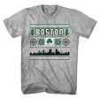 Boston Shamrock Ugly Sweater T-Shirt For Cheap