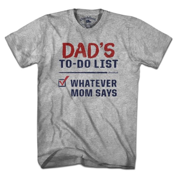 Dad s To-Do List T-Shirt Online