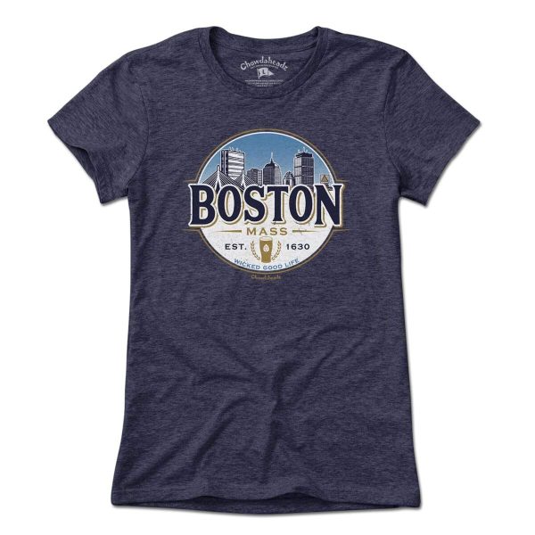 Boston Beer Label T-Shirt For Sale