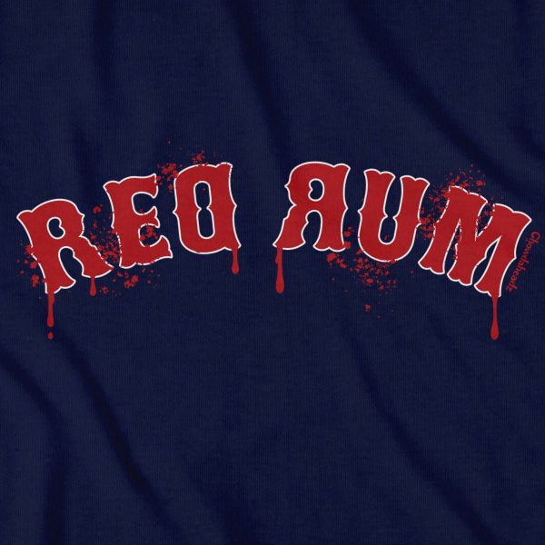 Boston Red Rum Halloween T-Shirt Discount