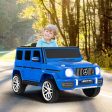 12V Mercedes-Benz G63 Licensed Kids Ride On Car with Remote Control-Navy Sale