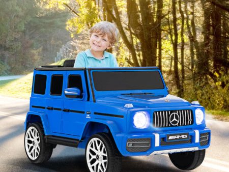 12V Mercedes-Benz G63 Licensed Kids Ride On Car with Remote Control-Navy Sale