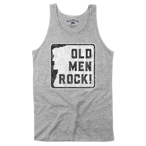 Old Men Rock Sign Men s Tank Top Sale