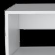 59  White Floating Mount TV Stand Supply